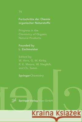 Fortschritte Der Chemie Organischer Naturstoffe / Progress in the Chemistry of Organic Natural Products Garai, S. 9783709173350 Springer