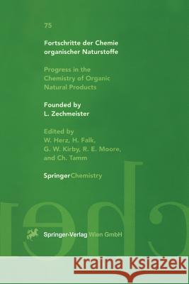 Fortschritte Der Chemie Organischer Naturstoffe / Progress in the Chemistry of Organic Natural Products Collett, M. T. 9783709173404 Springer