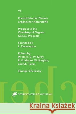 Fortschritte Der Chemie Organischer Naturstoffe / Progress in the Chemistry of Organic Natural Products A. Andersen S. B. Christensen D. Deepak 9783709173435 Springer