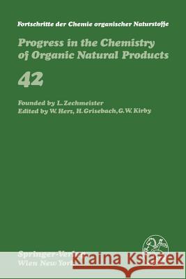 Fortschritte Der Chemie Organischer Naturstoffe / Progress in the Chemistry of Organic Natural Products Asakawa, Y. 9783709186794 Springer