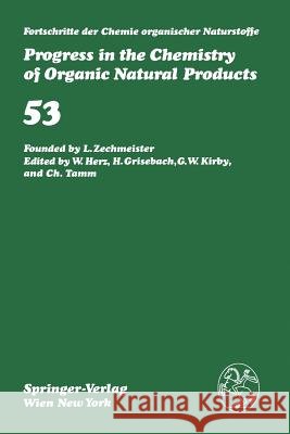 Fortschritte Der Chemie Organischer Naturstoffe / Progress in the Chemistry of Organic Natural Products Alves, L. F. 9783709189894 Springer