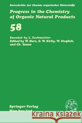 Fortschritte Der Chemie Organischer Naturstoffe / Progress in the Chemistry of Organic Natural Products Murray, R. D. H. 9783709191439 Springer