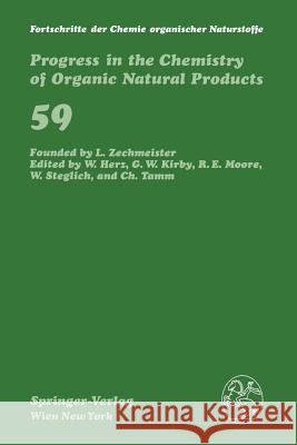 Fortschritte Der Chemie Organischer Naturstoffe / Progress in the Chemistry of Organic Natural Products Eklund, A. -M 9783709191521 Springer