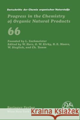 Fortschritte Der Chemie Organischer Naturstoffe / Progress in the Chemistry of Organic Natural Products Berlinck, R. G. S. 9783709193655 Springer