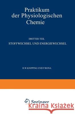 Stoffwechsel Und Energiewechsel  9783709195611 Springer