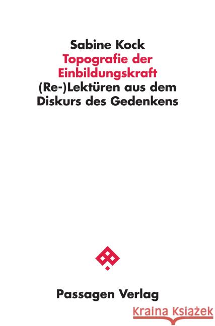 Topografie der Einbildungskraft Kock, Sabine 9783709204818 Passagen Verlag