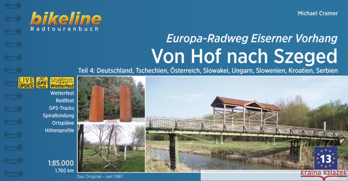 Europa-Radweg Eiserner Vorhang Cramer, Michael 9783711100177