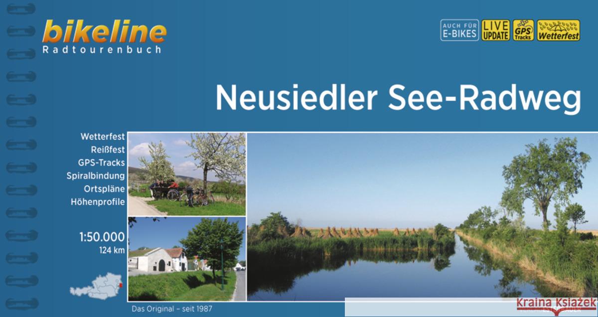 Neusiedler See Radweg: 2022  9783711100795 Verlag Esterbauer