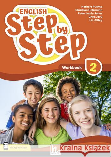 ENGLISH Step by Step 2, Workbook + E-BOOK+ (LP 2023) Puchta, Herbert, Holzmann, Christian, Lewis-Jones, Peter 9783711400895