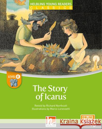 Young Reader, Level e, Classic / The Story of Icarus + e-zone Northcott, Richard 9783711402189