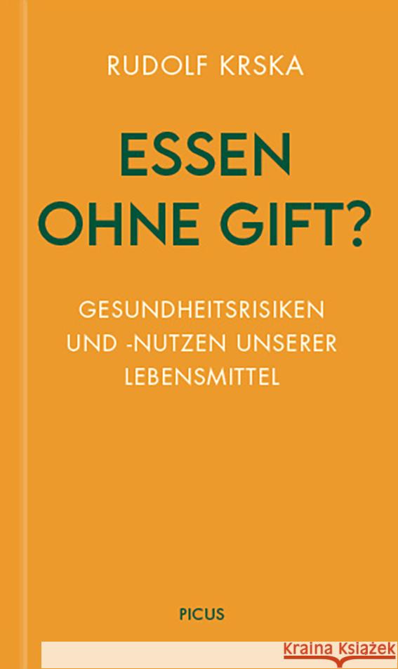 Essen ohne Gift? Krska, Rudolf 9783711730275