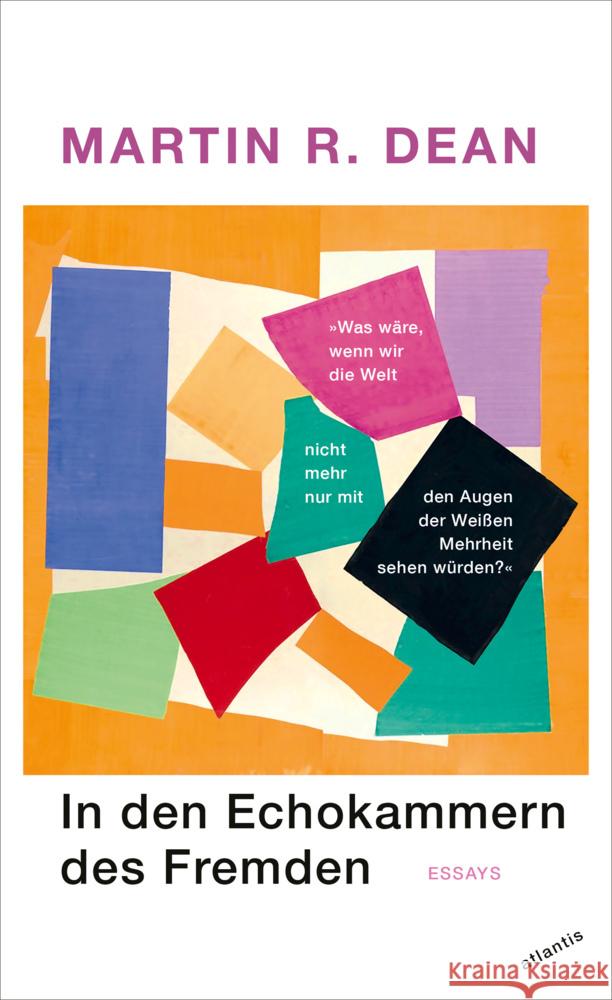 In den Echokammern des Fremden Dean, Martin R. 9783715258096