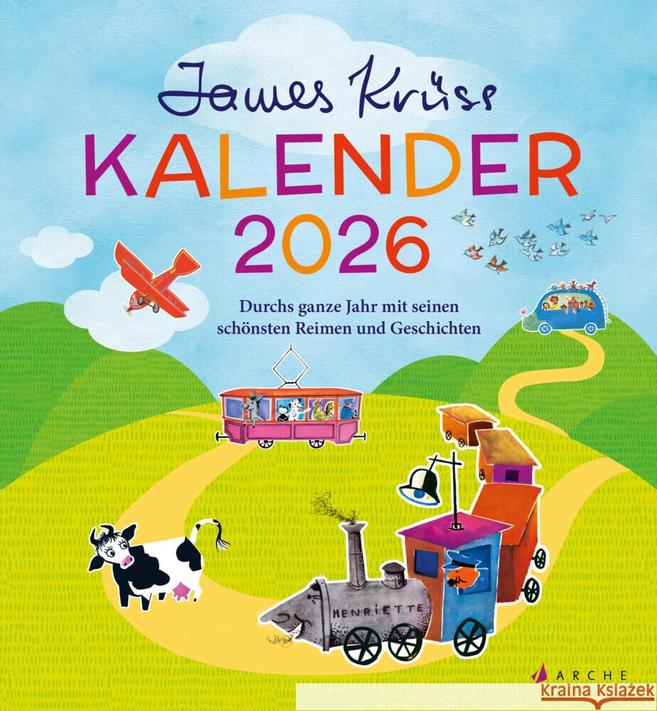 James Krüss Kalender 2026 Krüss, James 9783716000359