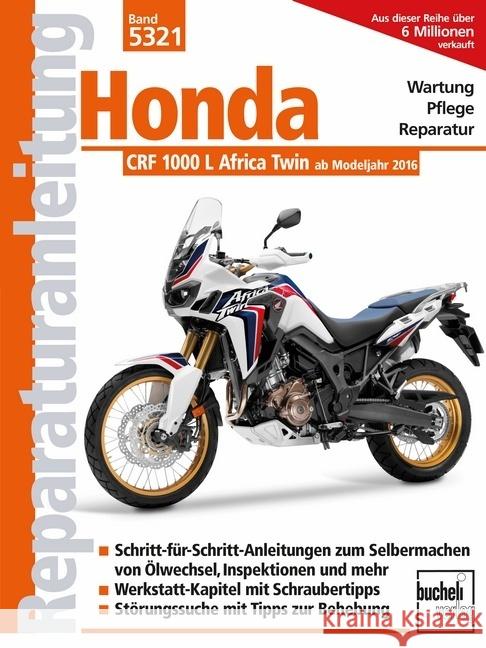 Honda CRF 1000 L Africa Twin Schermer, Franz Josef 9783716823224