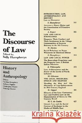 Discourse of Law    9783718602483 Taylor & Francis