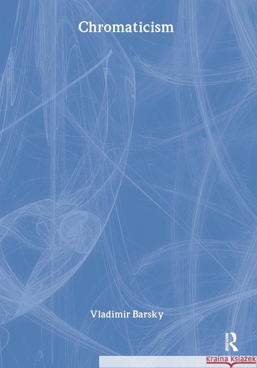 Chromaticism Vladimir Barsky Vladimir Barsky  9783718657049