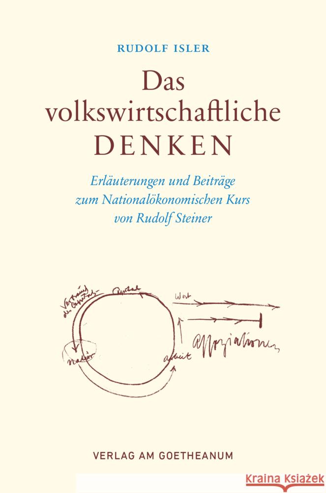 Das volkswirtschaftliche Denken Isler, Rudolf 9783723517215 Verlag am Goetheanum