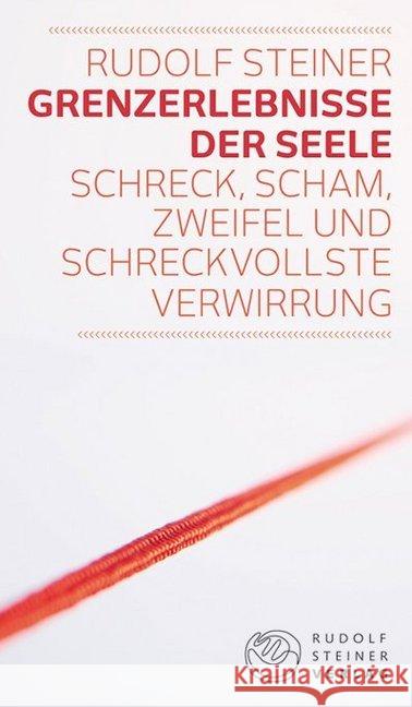 Grenzerlebnisse der Seele : Schreck, Scham, Zweifel und schreckvollste Verwirrung Steiner, Rudolf 9783727454158