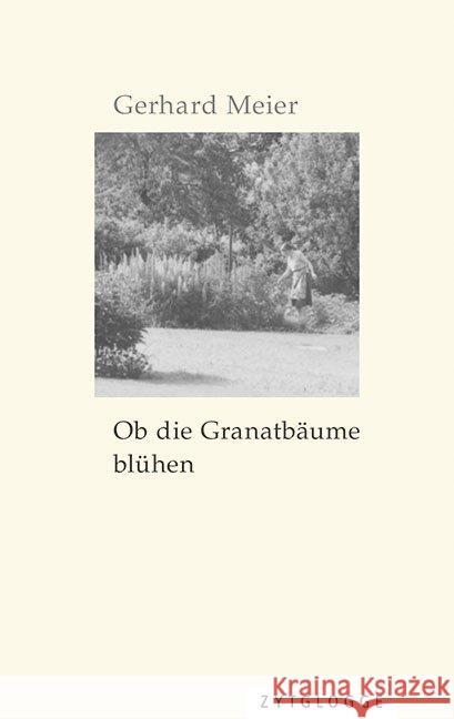 Ob die Granatbäume blühen Meier, Gerhard 9783729609587