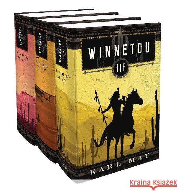 Winnetou I-III, 3 Bände May, Karl 9783730604090