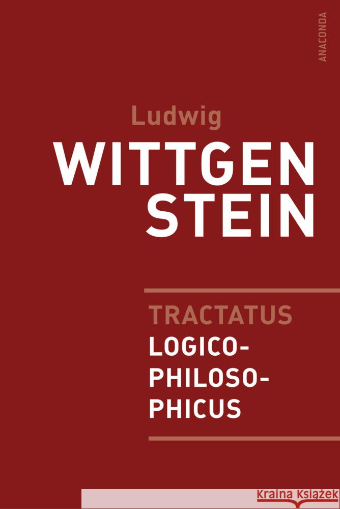 Tractatus logico-philosophicus Wittgenstein, Ludwig 9783730610794 Anaconda