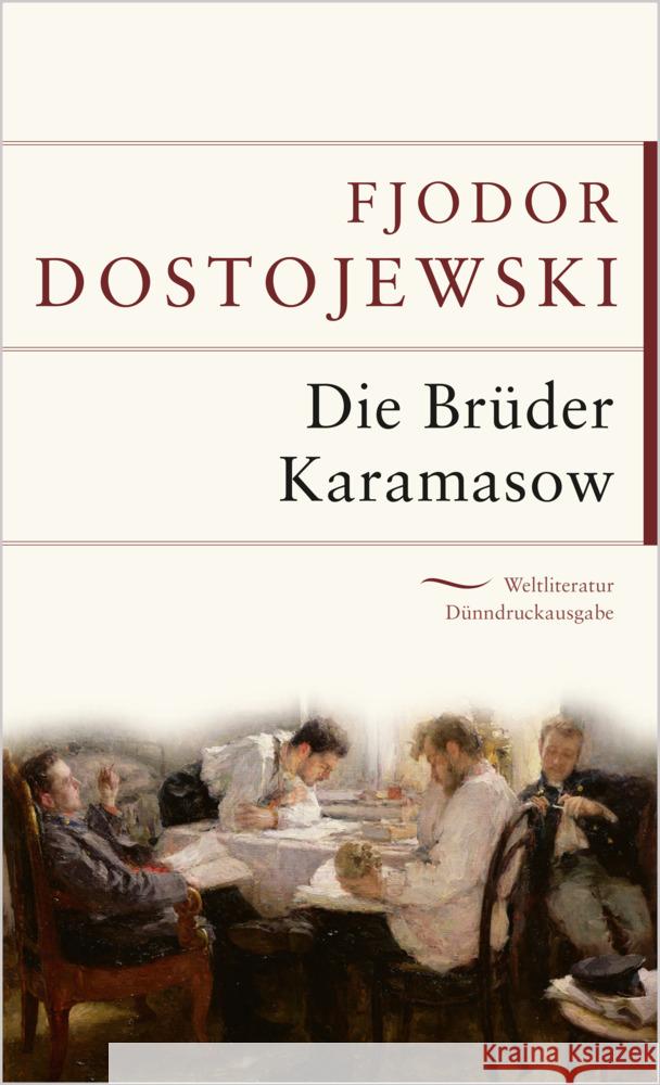 Die Brüder Karamasow Dostojewskij, Fjodor M. 9783730611623 Anaconda