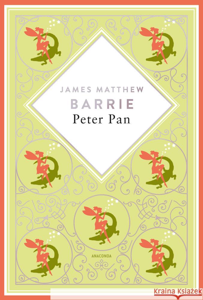 J.M. Barrie, Peter Pan. Schmuckausgabe mit Silberprägung Barrie, J. M. 9783730613351 Anaconda