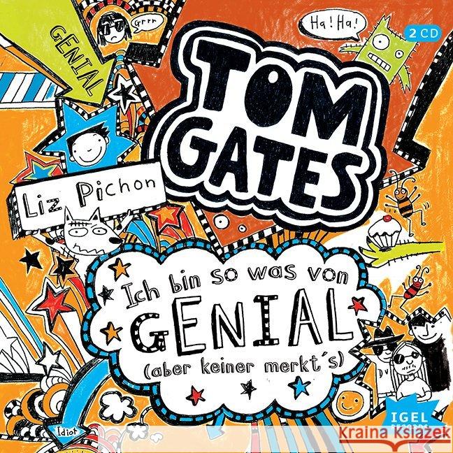 Tom Gates - Ich bin sowas von genial (aber keiner merkt's), Audio-CD Pichon, Liz 9783731311584