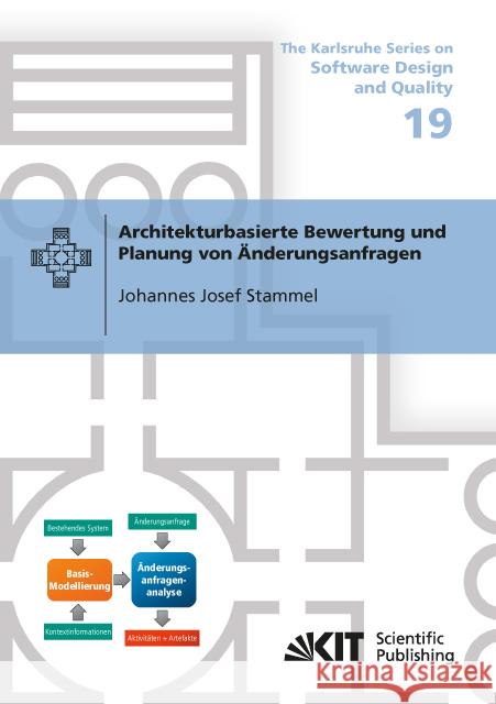 Architekturbasierte Bewertung und Planung von Änderungsanfragen : Dissertationsschrift Stammel, Johannes Josef 9783731505242 KIT Scientific Publishing