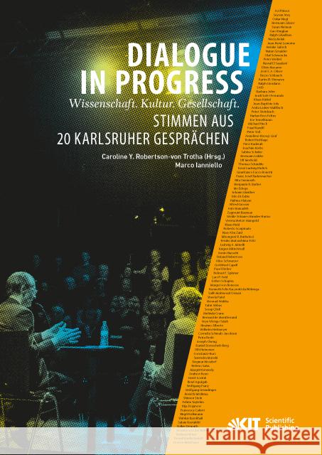 Dialogue in Progress - Wissenschaft. Kultur. Gesellschaft. Stimmen aus 20 Karlsruher Gesprächen Ianniello, Marco 9783731506225