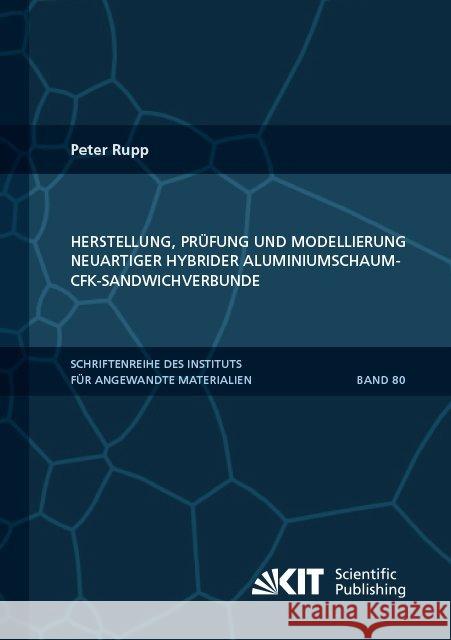 Herstellung, Prüfung und Modellierung neuartiger hybrider Aluminiumschaum-CFK-Sandwichverbunde : Dissertationsschrift Rupp, Peter 9783731508809