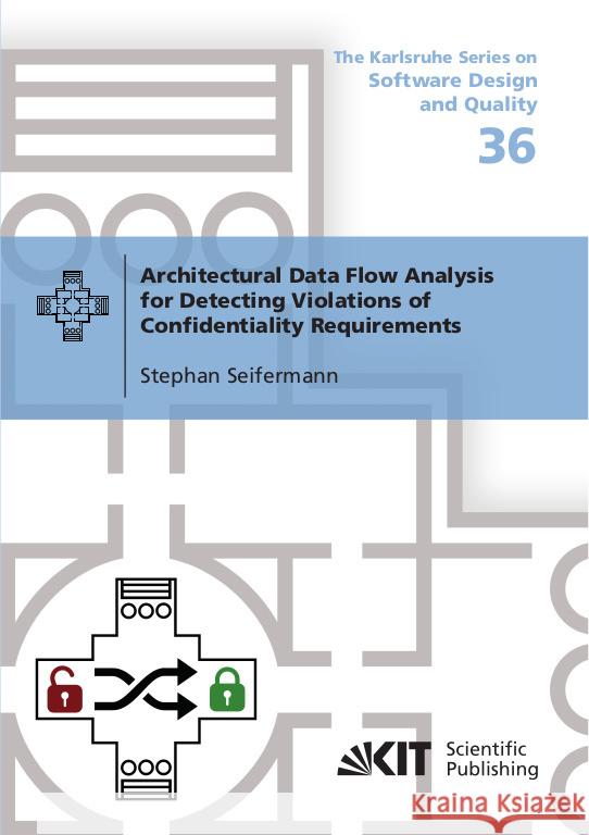 Architectural Data Flow Analysis for Detecting Violations of Confidentiality Requirements Seifermann, Stephan 9783731512462 KIT Scientific Publishing