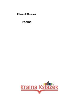 Poems Edward Thomas 9783732629206