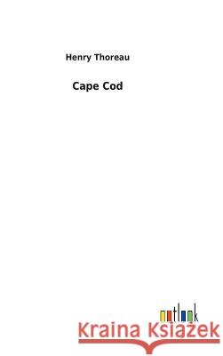 Cape Cod Henry Thoreau 9783732630264