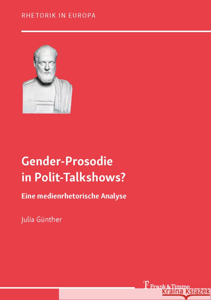 Gender-Prosodie in Polit-Talkshows? Günther, Julia Laura 9783732907120