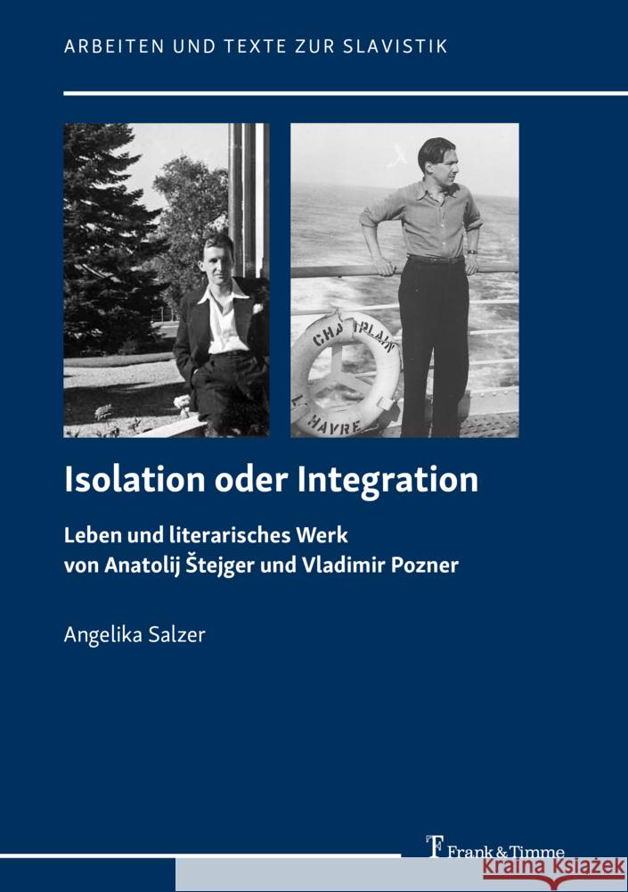 Isolation oder Integration Salzer, Angelika 9783732907229