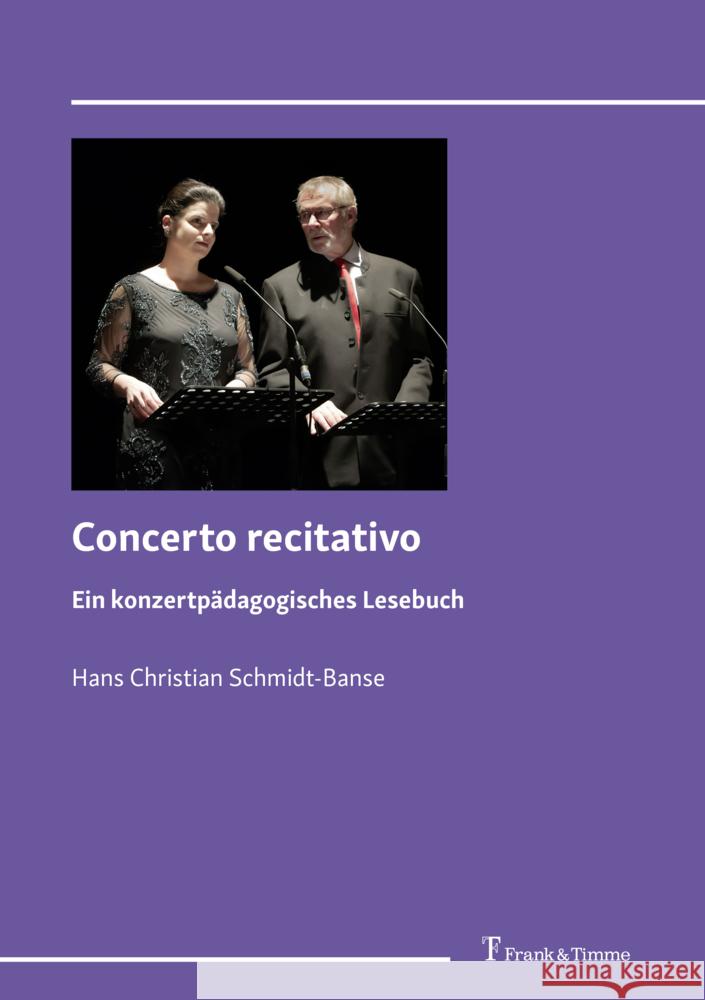 Concerto recitativo Schmidt-Banse, Hans Christian 9783732907816