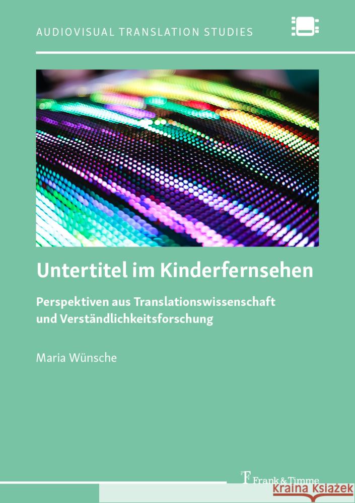 Untertitel im Kinderfernsehen Wünsche, Maria 9783732908233