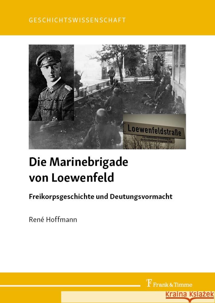 Die Marinebrigade von Loewenfeld Hoffmann, René 9783732908301