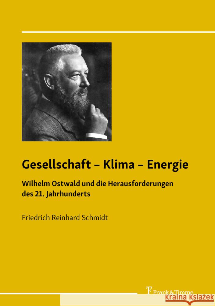 Gesellschaft - Klima - Energie Schmidt, Friedrich Reinhard 9783732909735