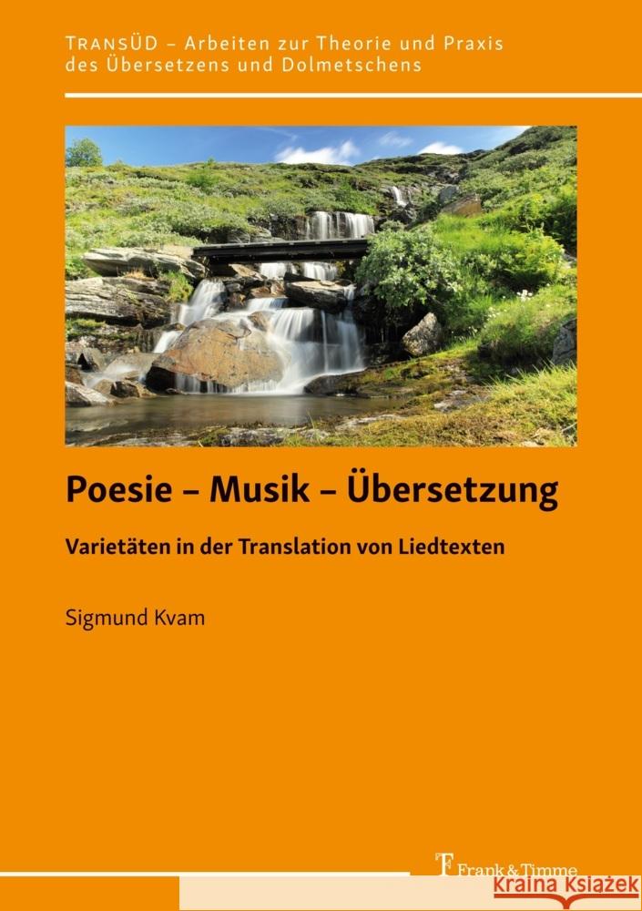 Poesie - Musik - Übersetzung Kvam, Sigmund 9783732910007