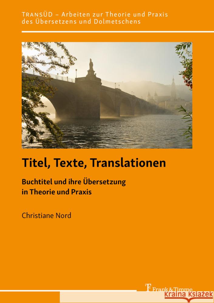 Titel, Texte, Translationen Nord, Christiane 9783732910182