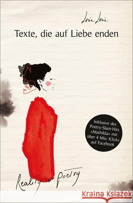 Texte, die auf Liebe enden : Reality in Poetry Lucia, Lucia 9783733505554