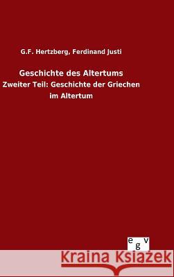 Geschichte des Altertums Hertzberg, G. F. Justi Ferdinand 9783734005701