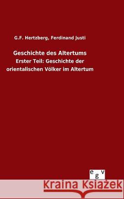 Geschichte des Altertums Hertzberg, G. F. Justi Ferdinand 9783734007408