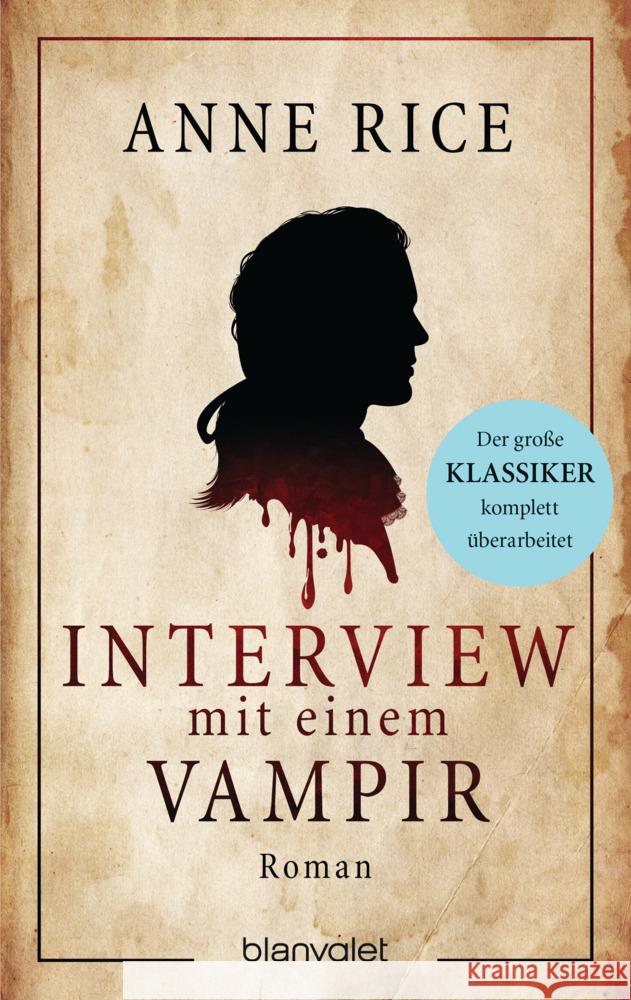 Interview mit einem Vampir Rice, Anne 9783734110672