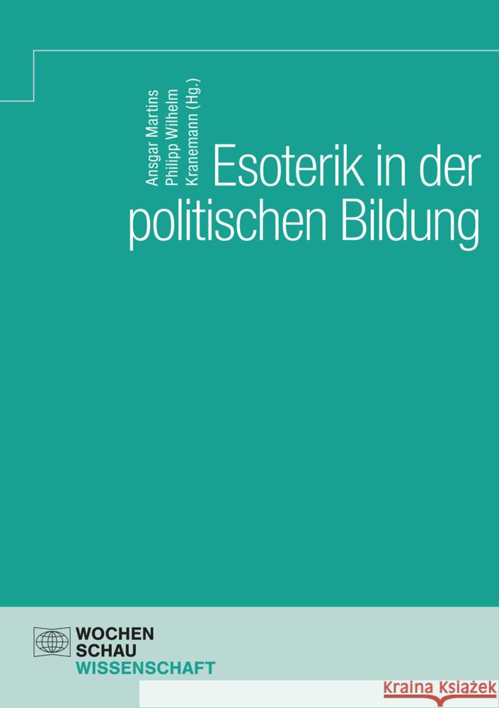 Esoterik in der politischen Bildung Minkin, Daniel, Schmidt, Elvira 9783734416477