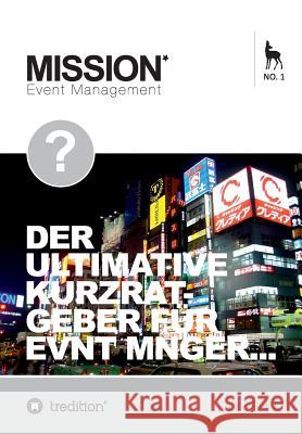 Operatives Event Management Falk Trunz 9783734500794 Tredition Gmbh