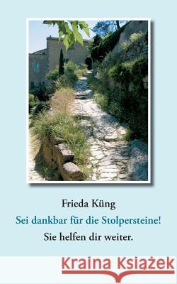 Sei dankbar für die Stolpersteine! Sie helfen dir weiter Frieda Kung 9783735702388