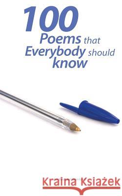 100 Poems that everyone should read Davies Guttmann 9783735721914 Books on Demand
